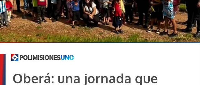 Oberá: una jornada que unió generaciones y demostró que la seguridad se construye en comunidad